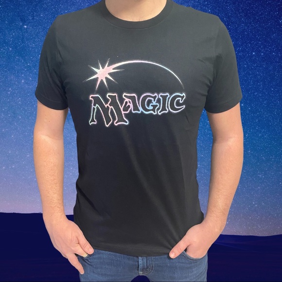 Magic the Gathering - Star Foil Inspired Graphic T Shirt - Picture 1 of 3